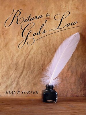 cover image of Return to God's Law